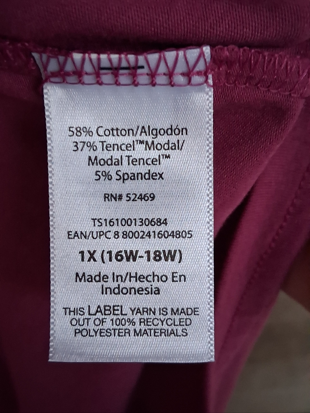 Terra & Sky Plus Size Tee NWT - Picture 4 of 5